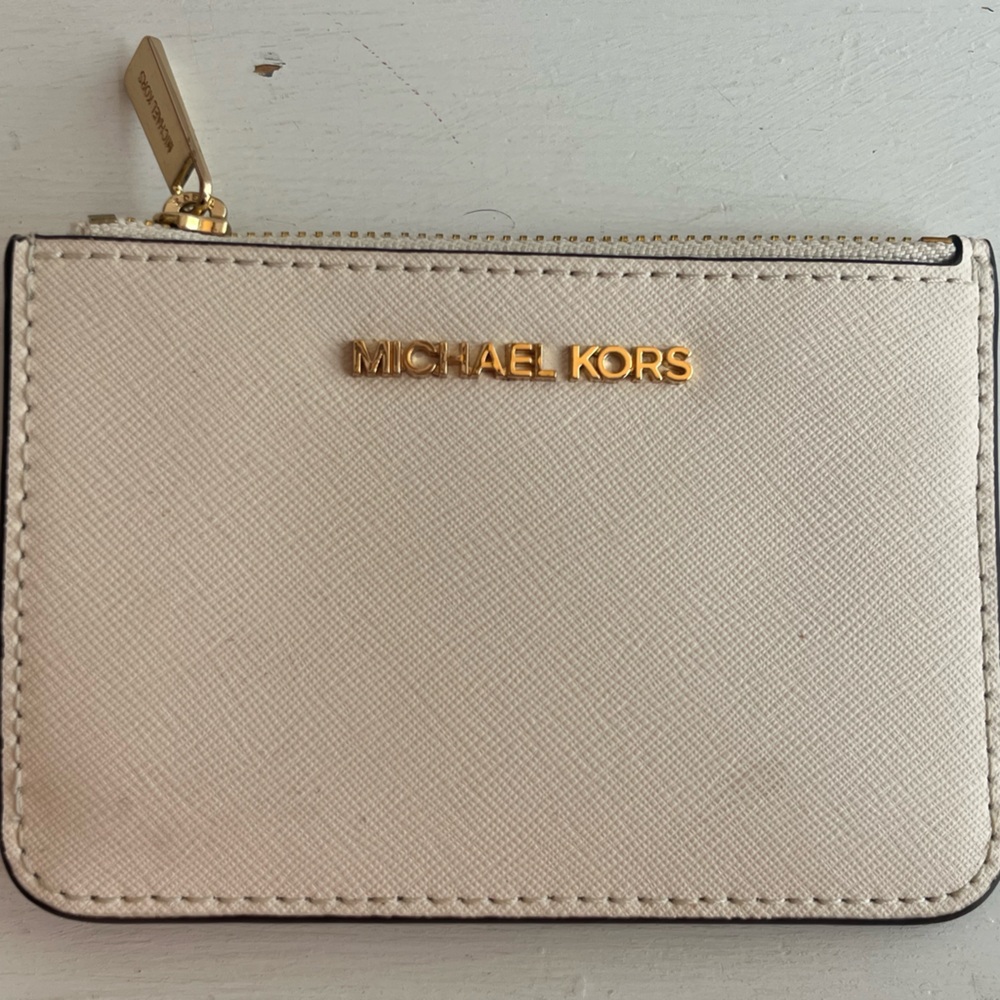 MICHAEL KORS Jet Set Travel Coin Pouch, ID Holder, Wristlet Wallet - Picture 2 of 8